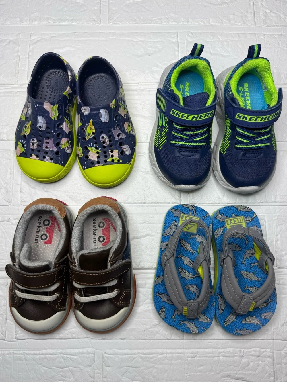 Toddler Shoe Bundle Size 5US, 4 Pairs